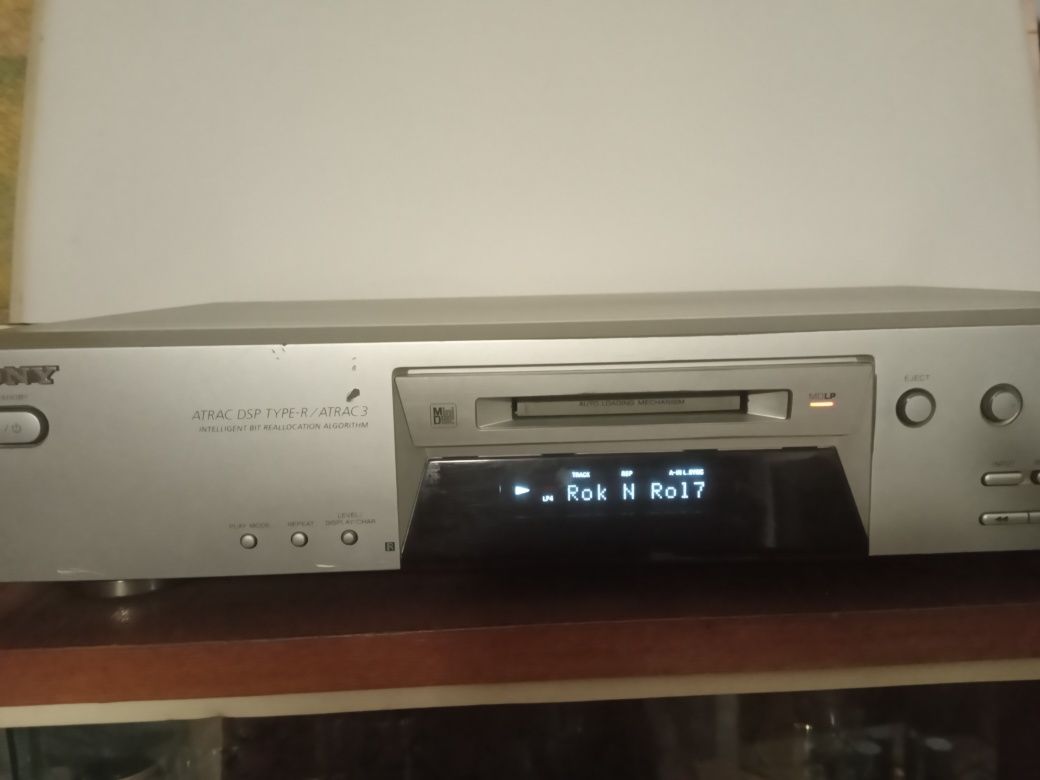 Музыкальный рекордер "Sony MDS JE-470",серебро,LP