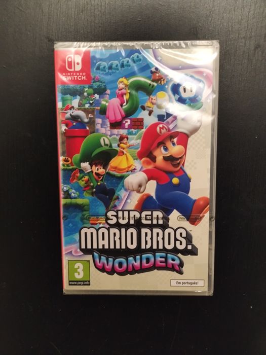 Jogo Super Mario Wonder Nintendo Switch / Switch 2 (selado)