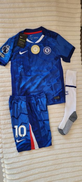 Strój koszulka piłkarska Nike Fc Chelsea Londyn Palmer nr 10 komplet