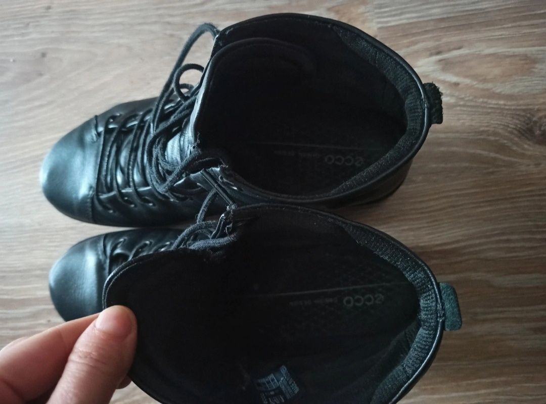 Sneakersy botki skórzane Ecco soft rozmiar 38