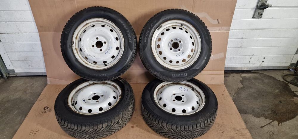 4X Felga stalowa Renault Clio III 4x100 6J 15 H2 185/65 ET45 R15