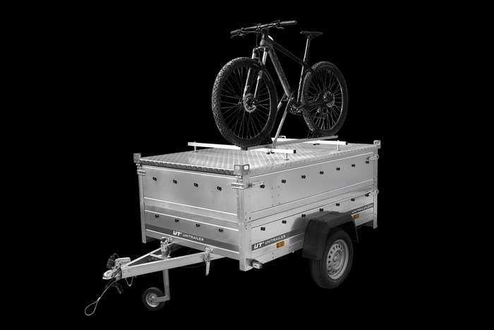 Przyczepka 200x106 UNITRAILER GARDEN 200 KIPP z burtami BIS i pokrywą