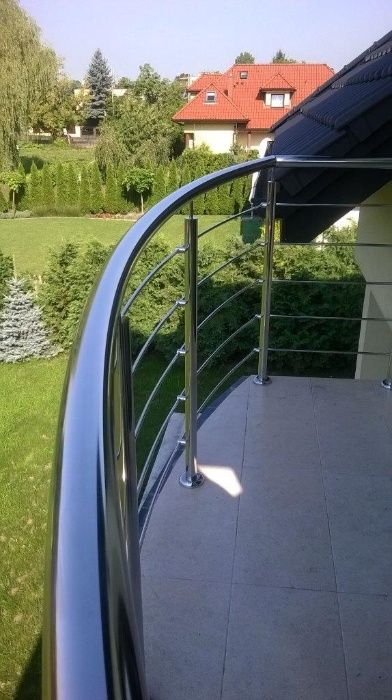 Balustrady nierdzewne