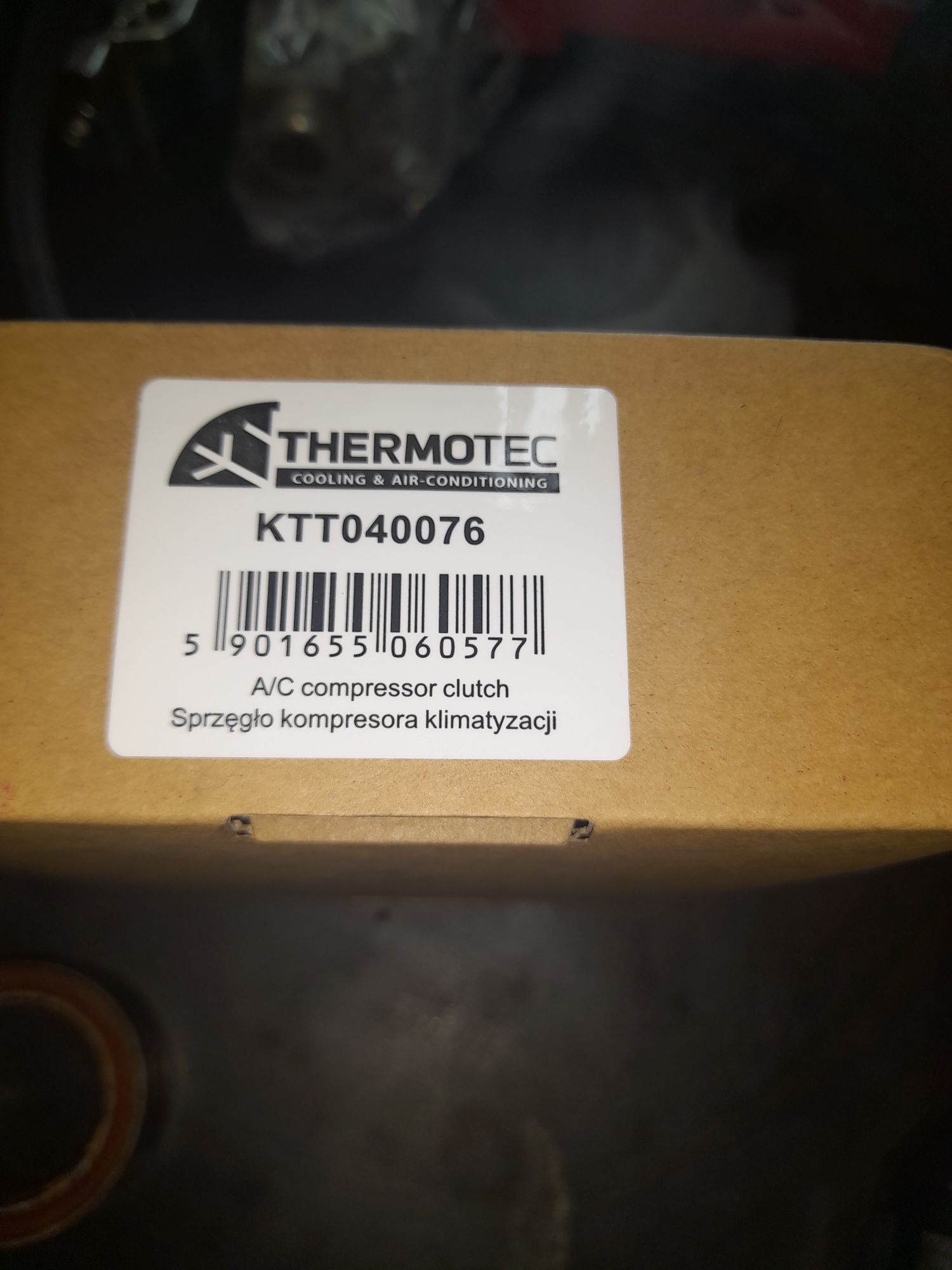 Шкив компрессора кондиционера в сборе 
Thermotec ktt040076