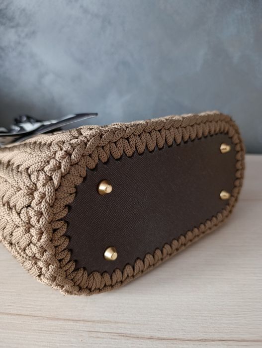 Torebka wykonana własnoręcznie na szydełku - handmade
