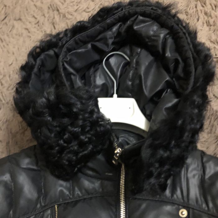 Пуховик женский 50 48 европейский черный