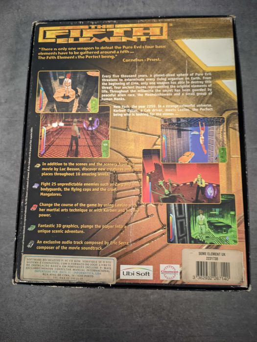 The Fifth Element Jogo PCBig Box