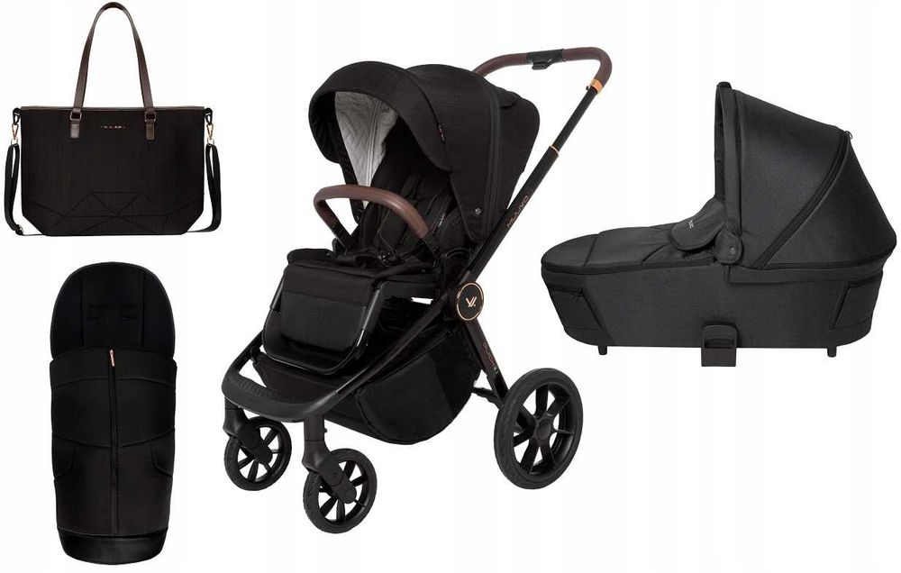 Muuvo SE2 wózek 2w1 + gondola + akcesoria