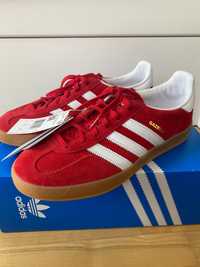 Buty adidas gazelle indoor czerwone