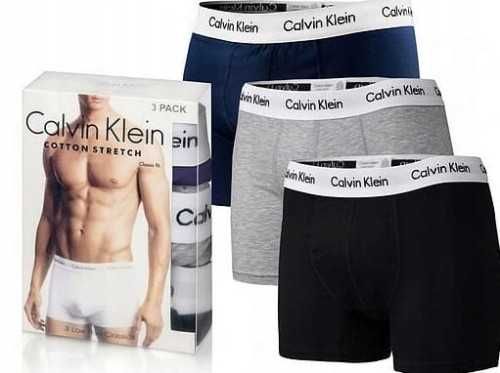 Nowe Bokserki męskie 3pak M L XL XXL