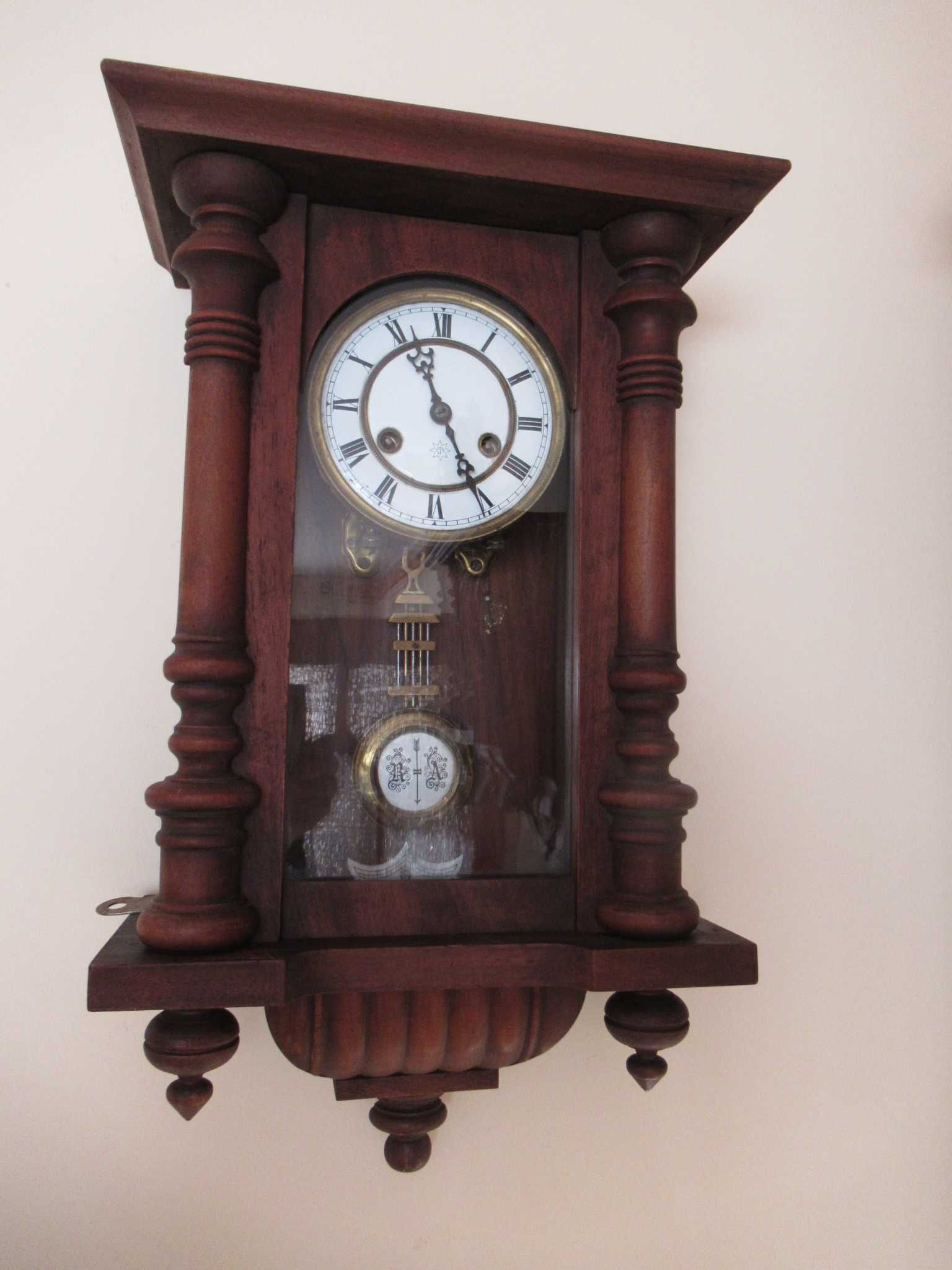 Zegar wiszący Junghans 100 letni antyk zabytek