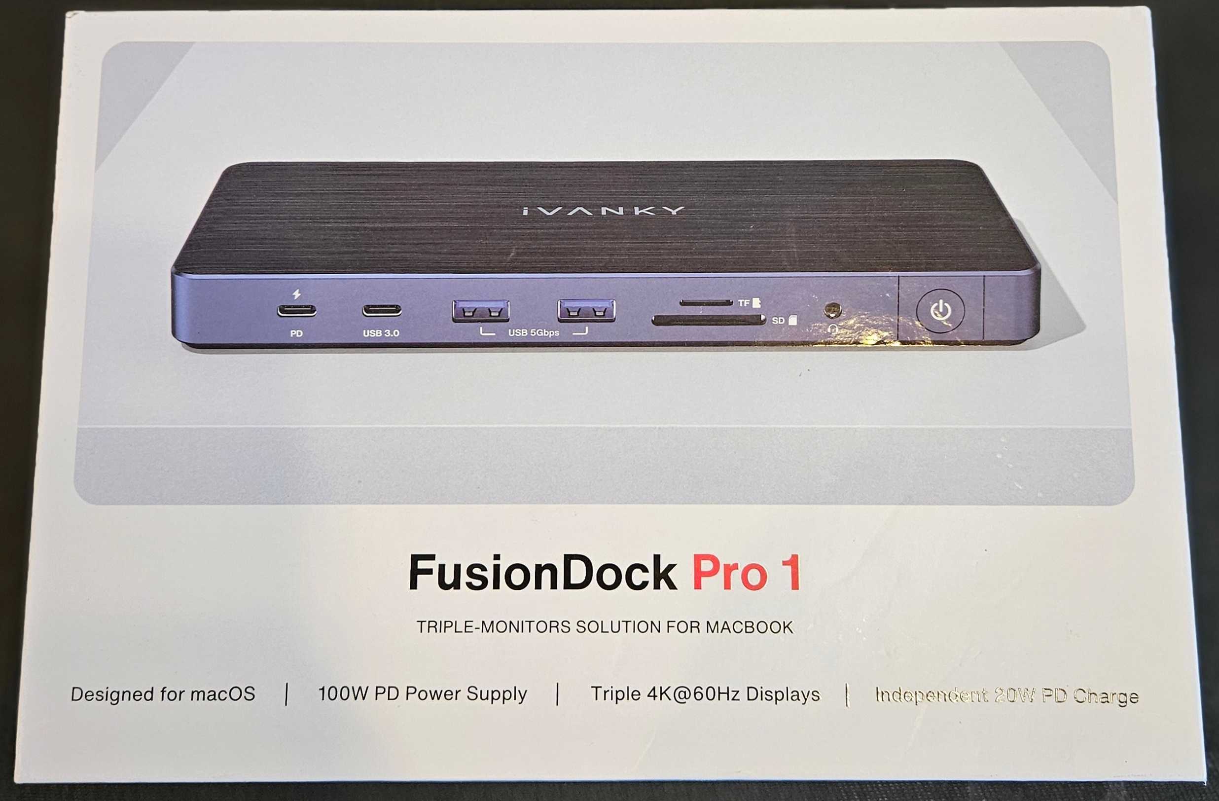 Stacja dokująca do MacBook iVANKY FusionDock Pro 1 14w1