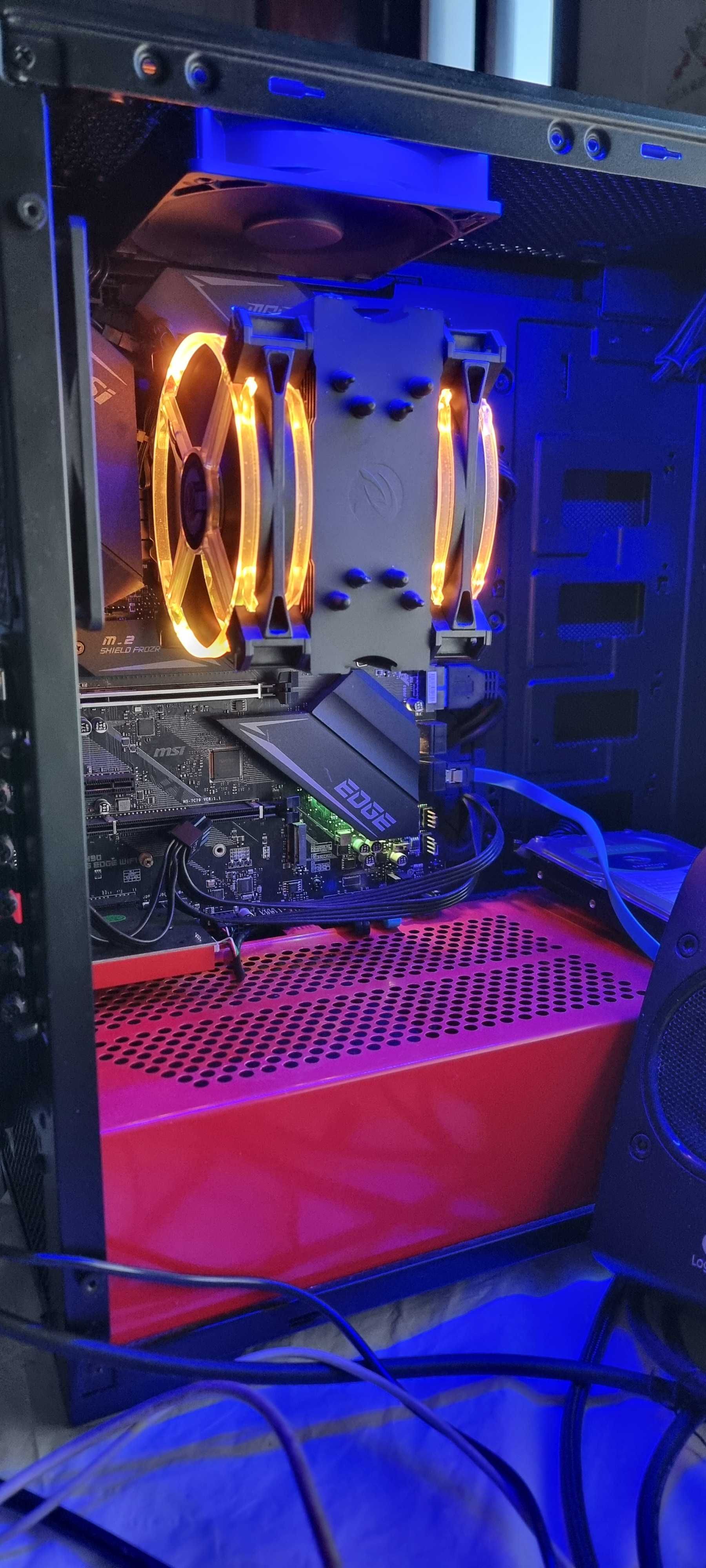Bundle msi z490 edge wifi + i7 10700k + 24GBRAM + cooler RGB + SSD 1TB