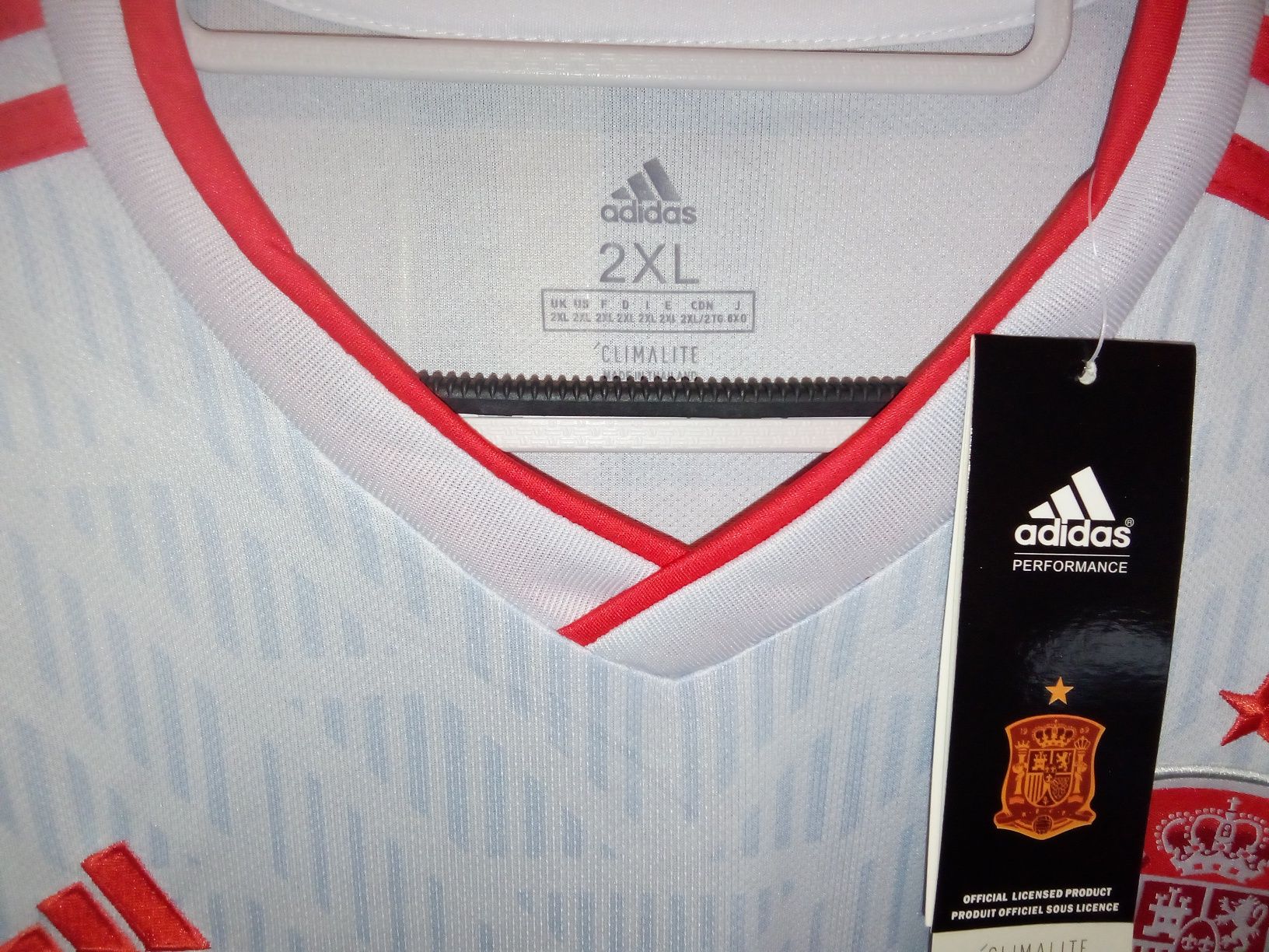 Camisola de futebol da Espanha