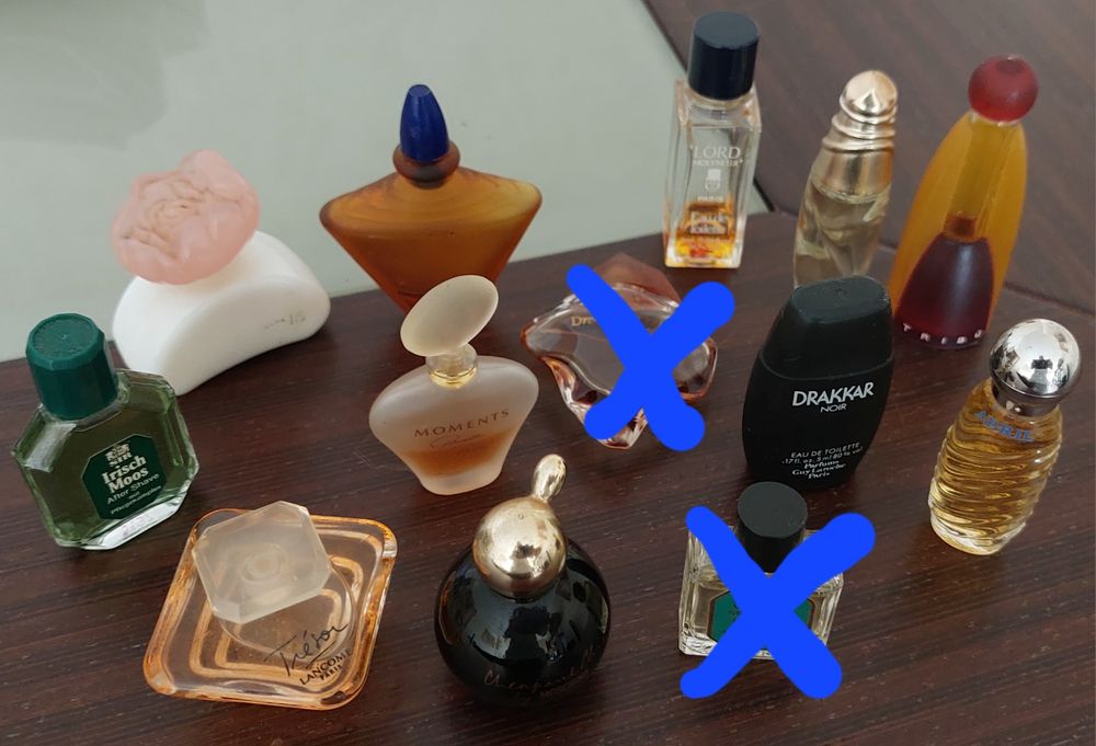 Miniaturas perfumes