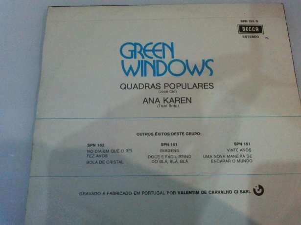 2 Discos de vinil EP de Green Windows