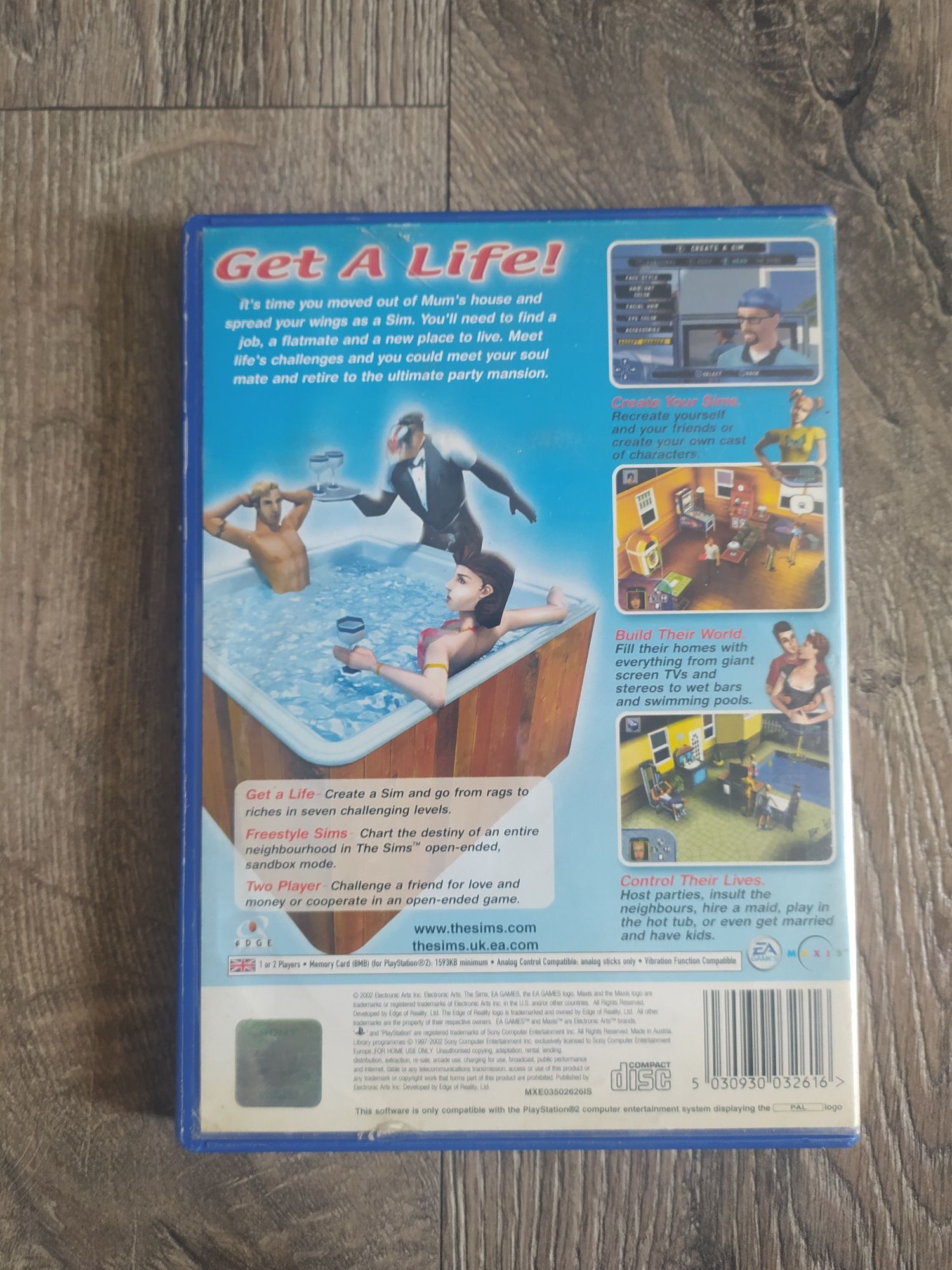 Gra PS2 The Sims Wysyłka