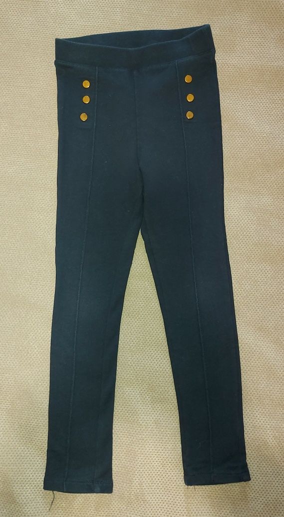 Spodnie leginsy bawełniane hm r. 116