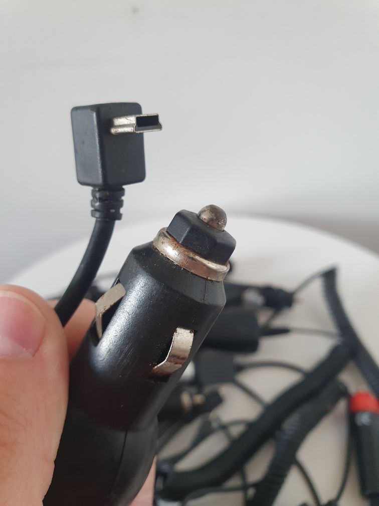 Ładowarka Samochodwa Mini USB, Micro USB, Cienki Wtyk Nokia.
