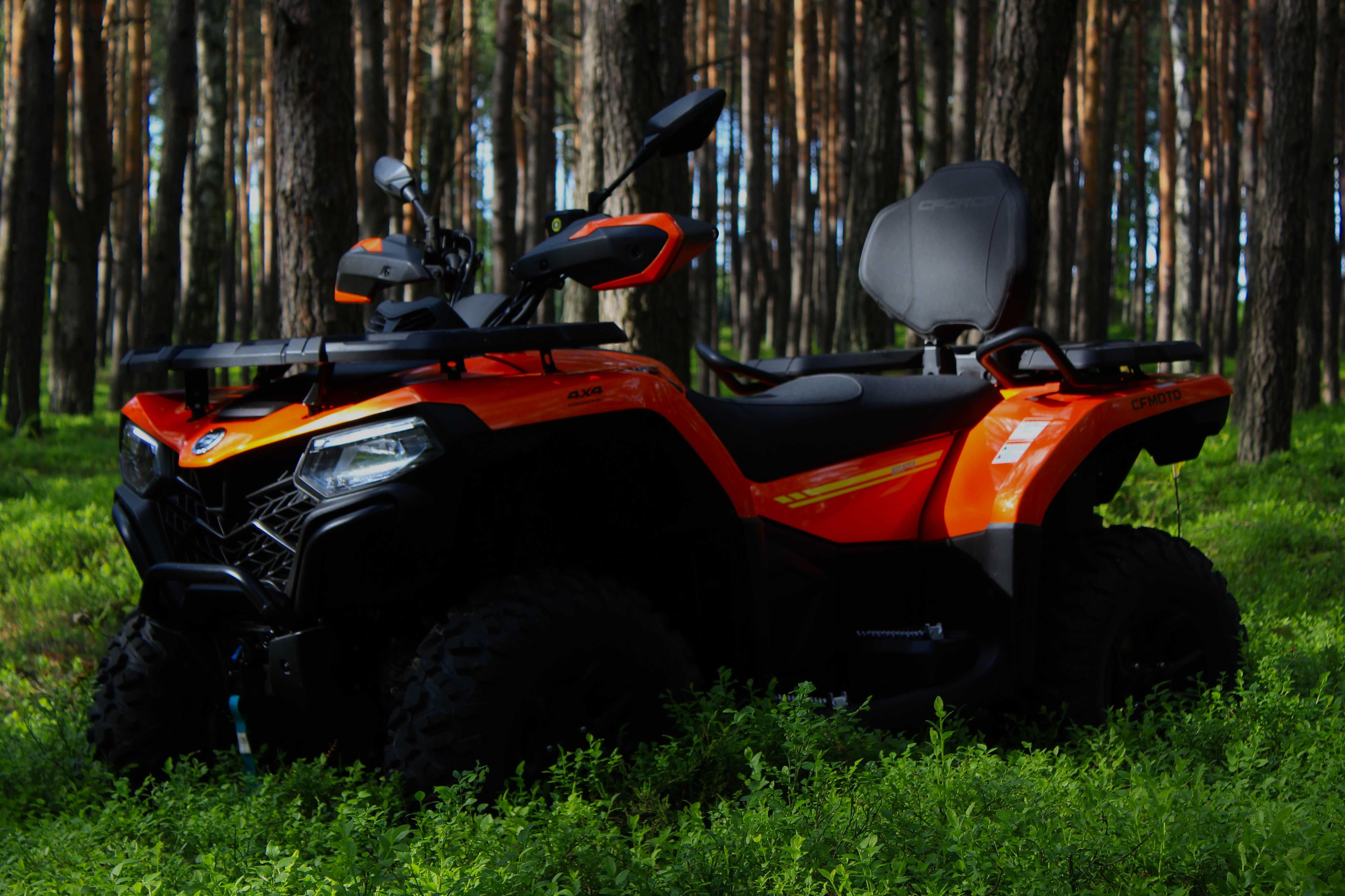 Wynajem quada CFMOTO 520L EPS (4X4) | Mińsk Mazowiecki wypożyczalnia