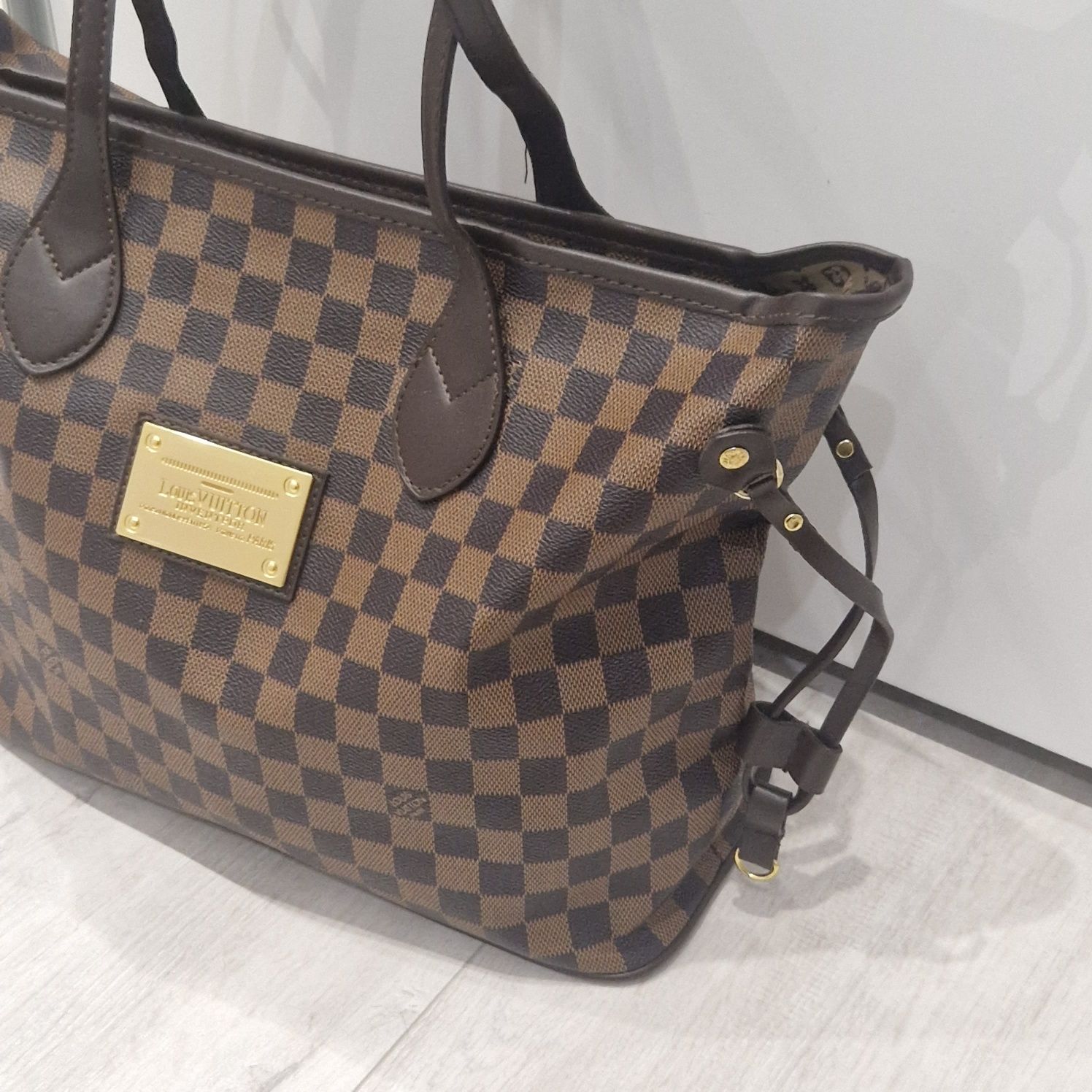 Louis Vuitton klasyczna duża torebka Neverfull