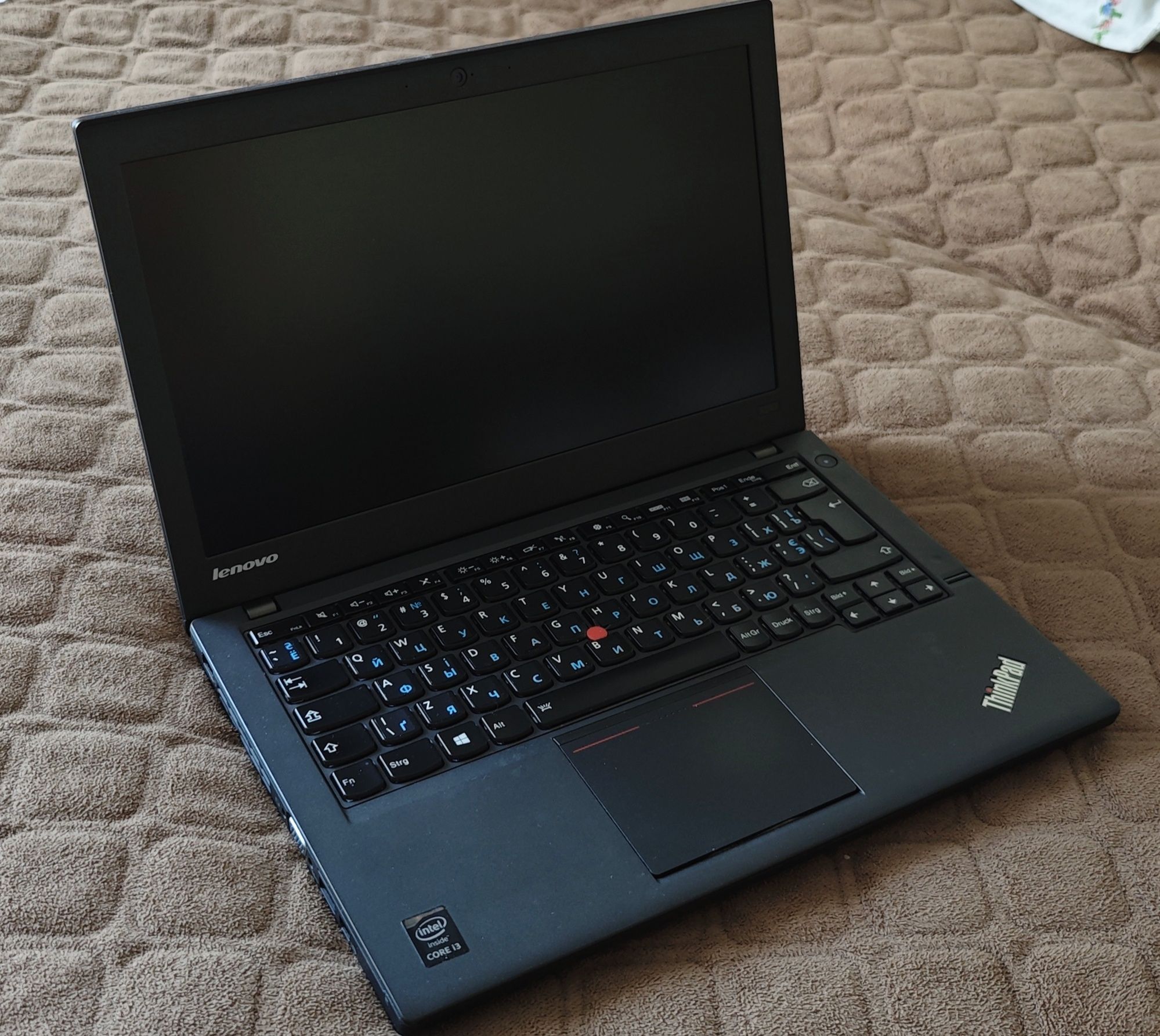 Ноутбук Lenovo x240 12.5" 1366x768 (i3 4030U, 4Gb DDR3L, 128Gb SSD)