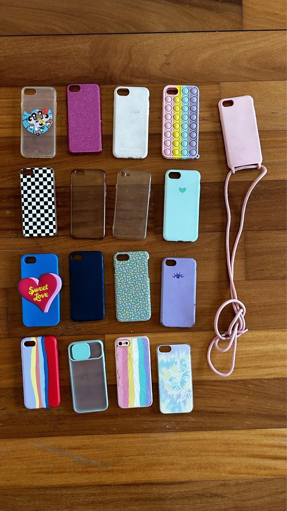 Capas de proteção para telemóvel para os modelos iPHONE SE / iPHONE 8