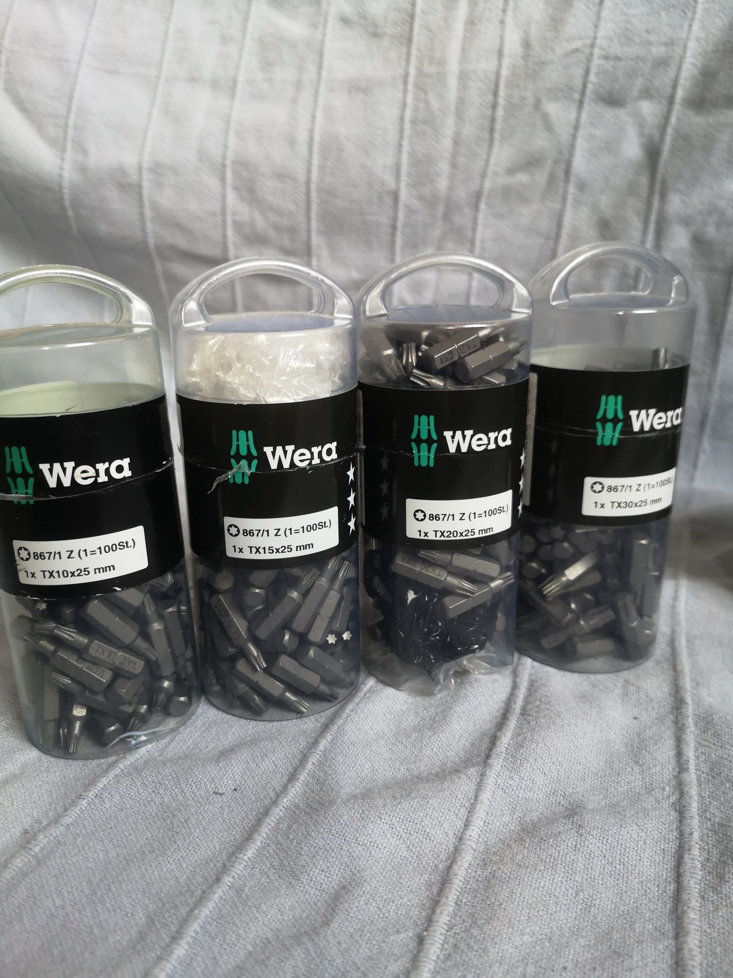 Wera bity torx tx 30 100szt nowe