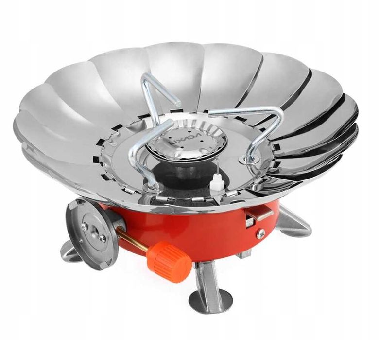 KUCHENKA TURYSTYCZNA gazowa polowa na kartusz osłonka mini przenośna