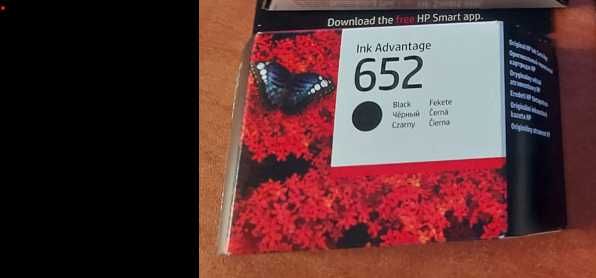 Tusz HP 652 Czarny oryginalny