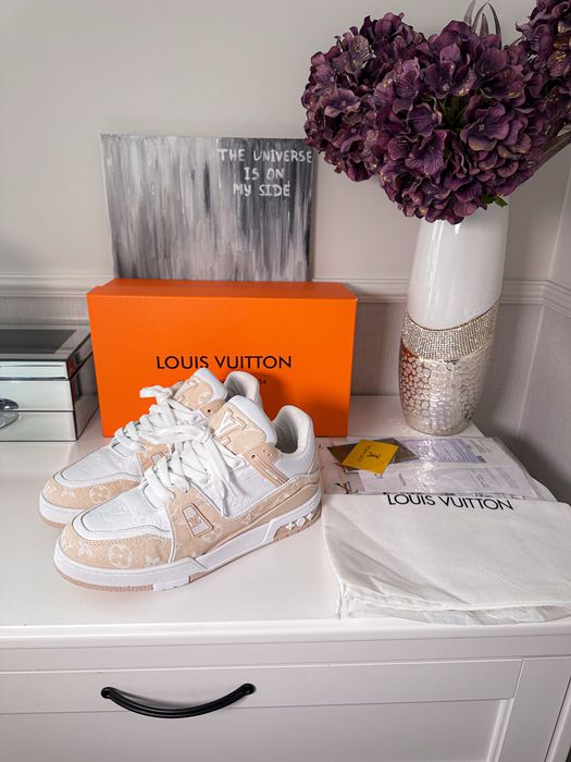 LV Louis Vuitton 40 rozmiar Trainer Sneakers shoes buty sportowe nowe