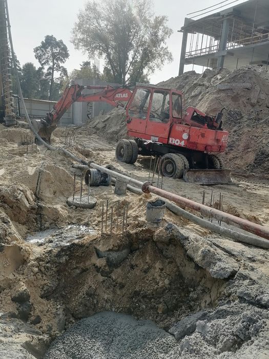 Буронабивні палі ;Буроїн‘єкційні, улаштування Шпунта