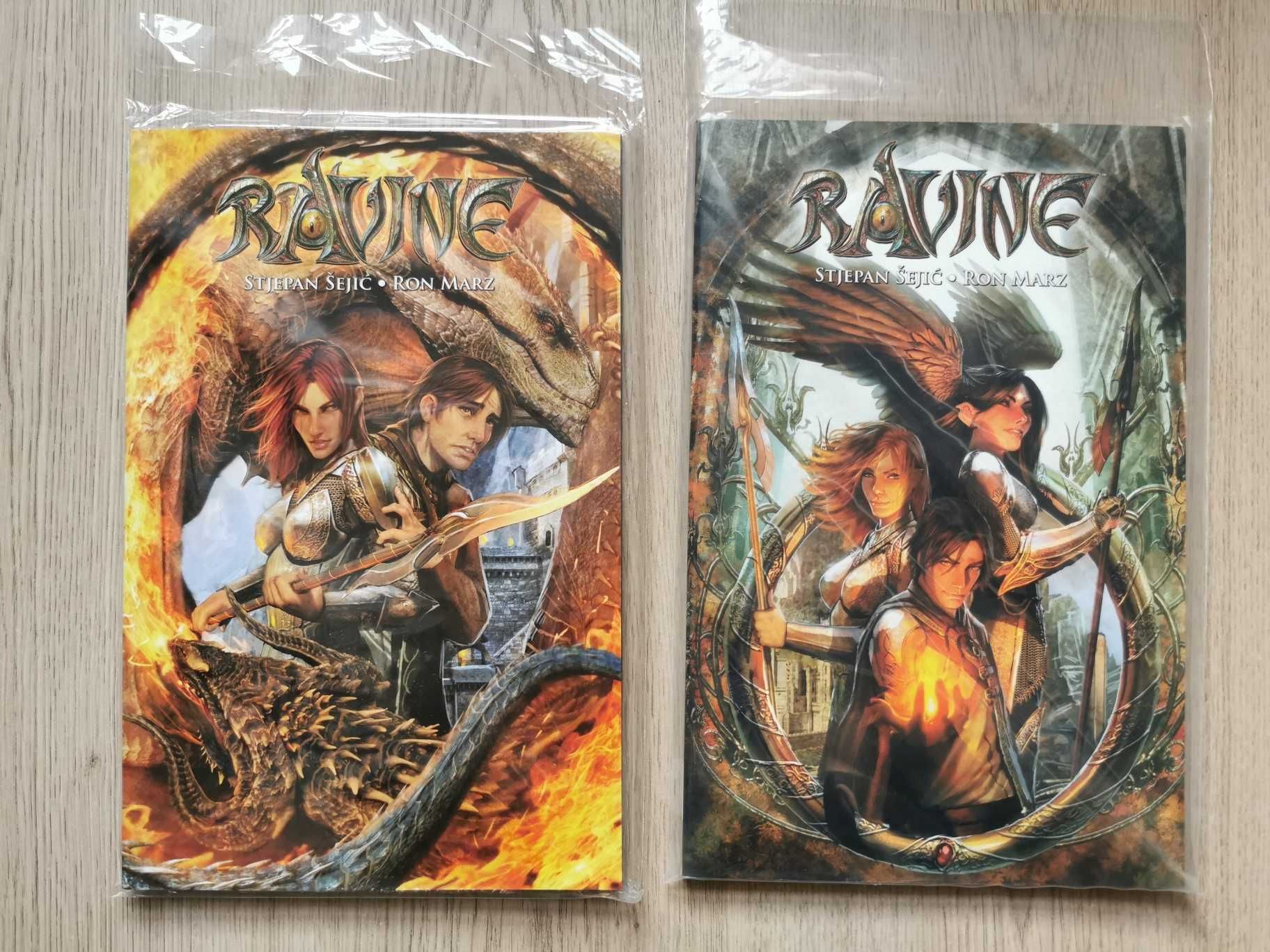 RAVINE vol 1 + vol 2 Ron Marz Stjepan Sejic stan bardzo dobry +