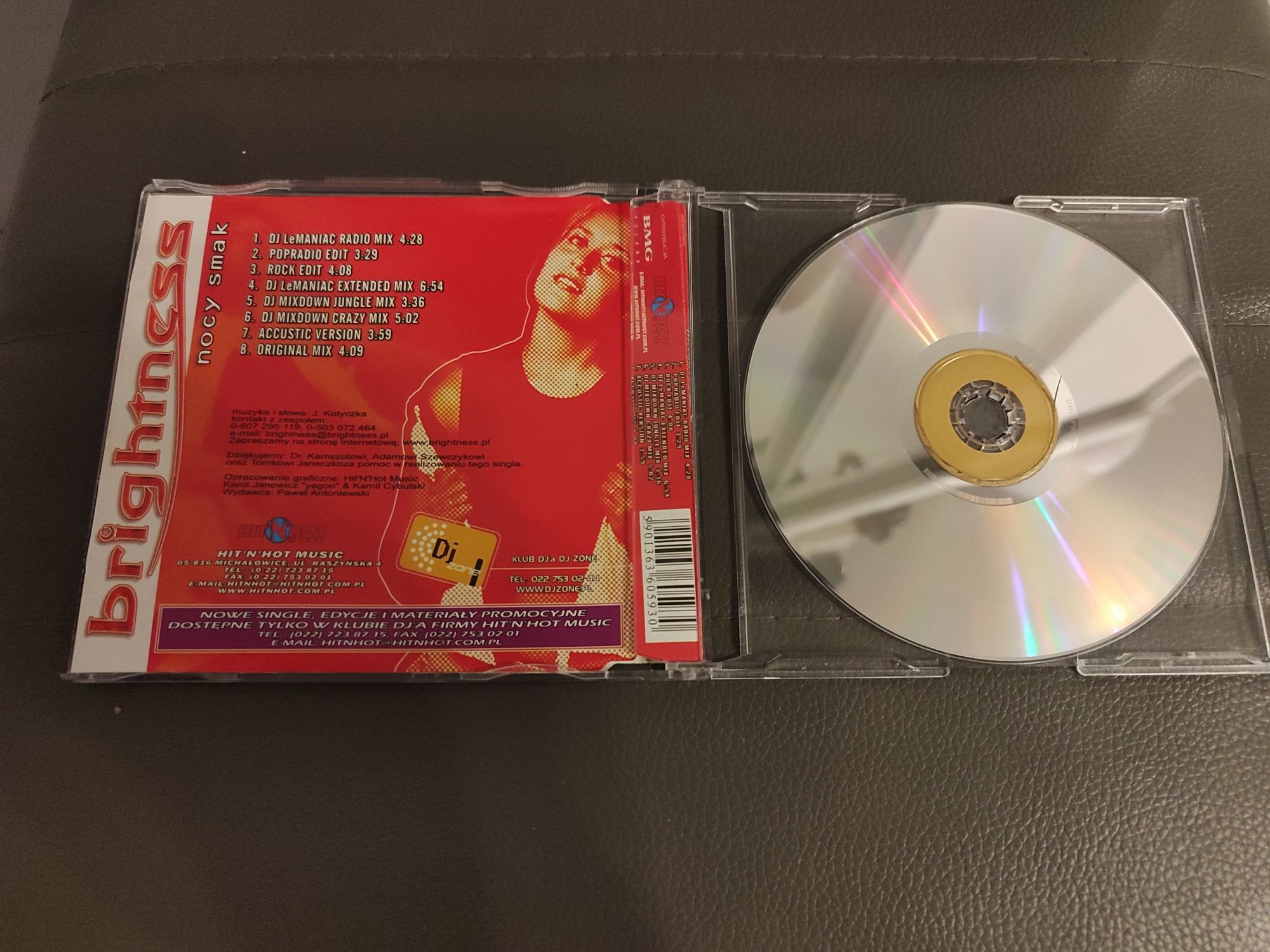 Brightness nocy smak Polski Dance singiel CD