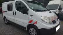 Renault Trafic  TRAFIC brygadówka 2012 doka dubel kabina 6-os klima tempomat
