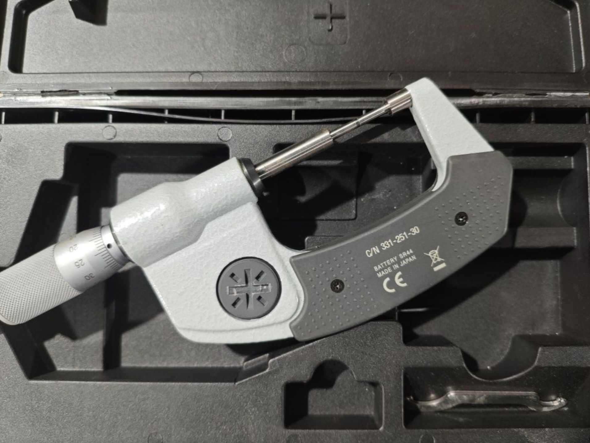 Mitutoyo mikrometr elektroniczny 0-25mm do wielowypustów