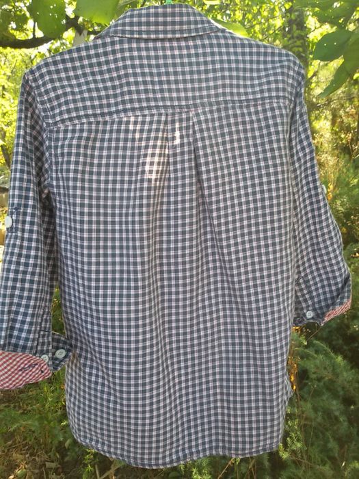 Стильная рубашка трансформер фирменная LC WAIKIKI 3-5лет+гольф подарок