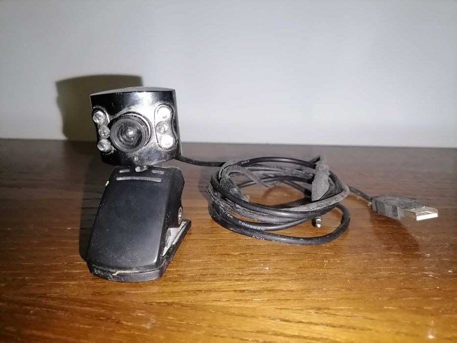 Webcam usada em bom estado