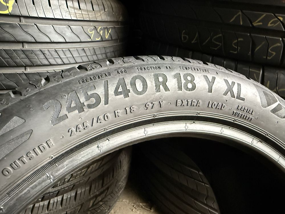 Літні шини 245/40 R18 Continental EcoContact 6 4шт. 80%
