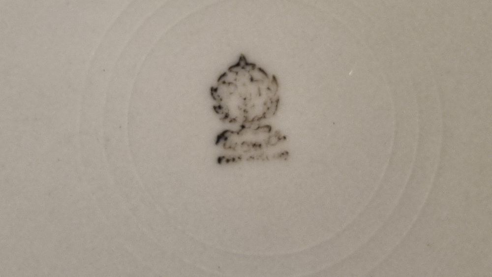 Talerz - porcelana Tułowice - PRL