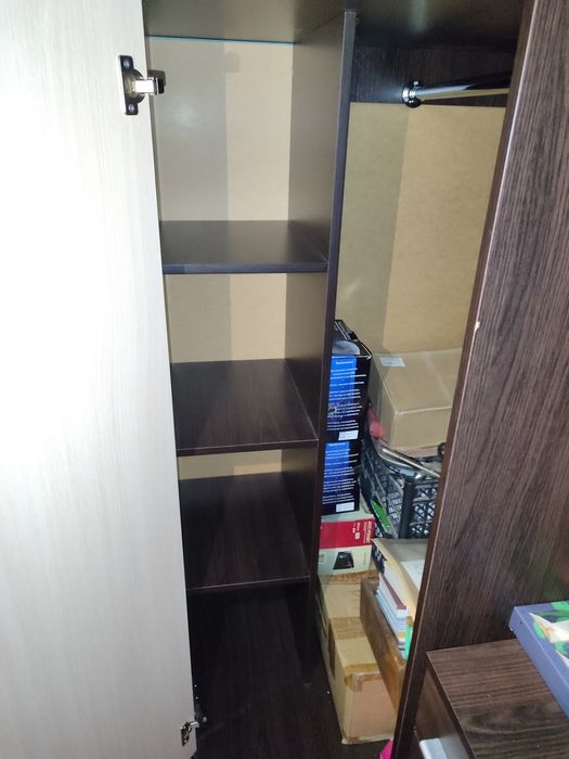 Ліжко горище з шафою столом сходами-комодом