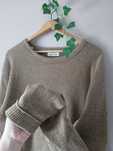 Sweter męski brązowy kawowy Selected Homme M 100% bawełna