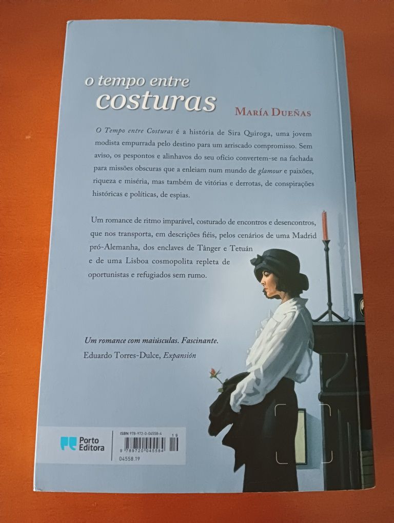 O tempo entre costuras