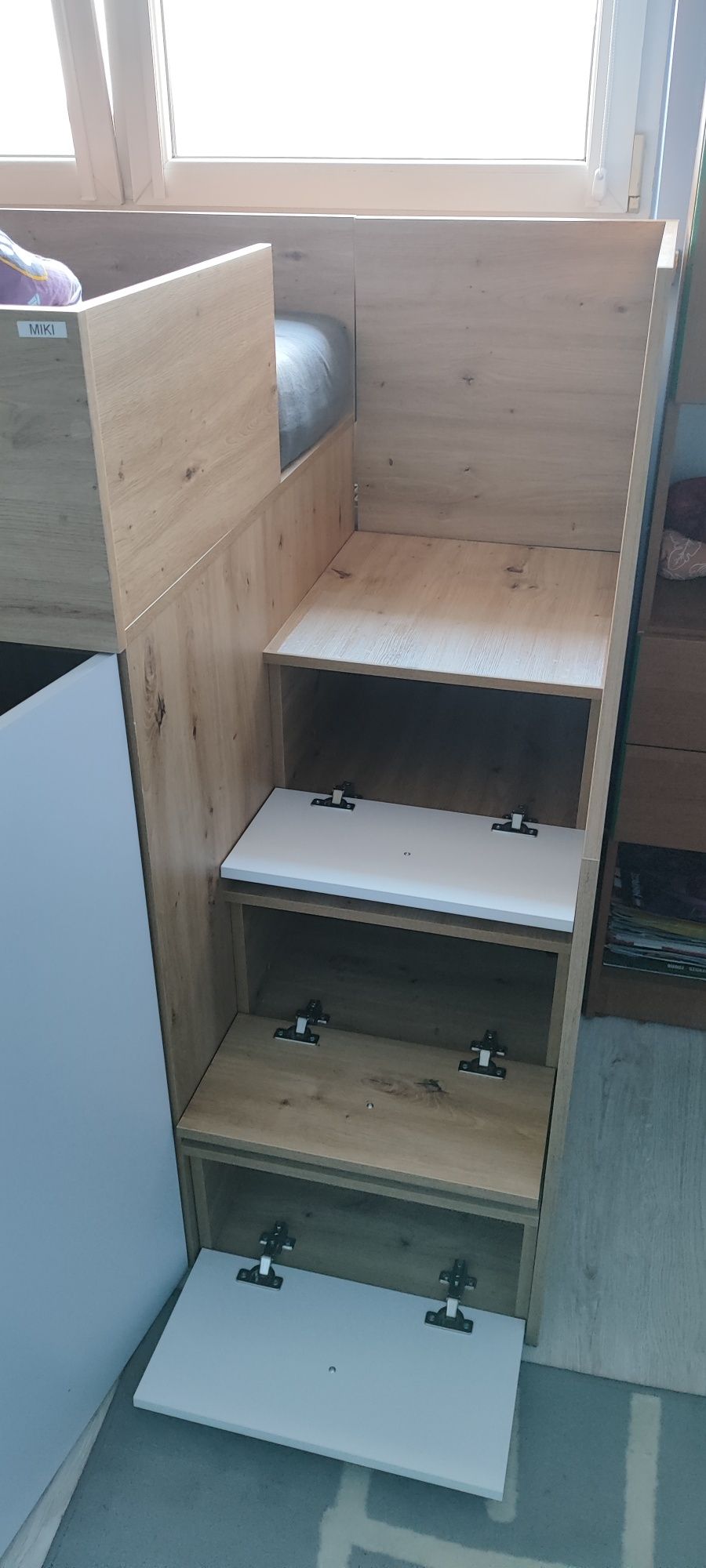 Łóżko antresola z biurkiem SMART 3