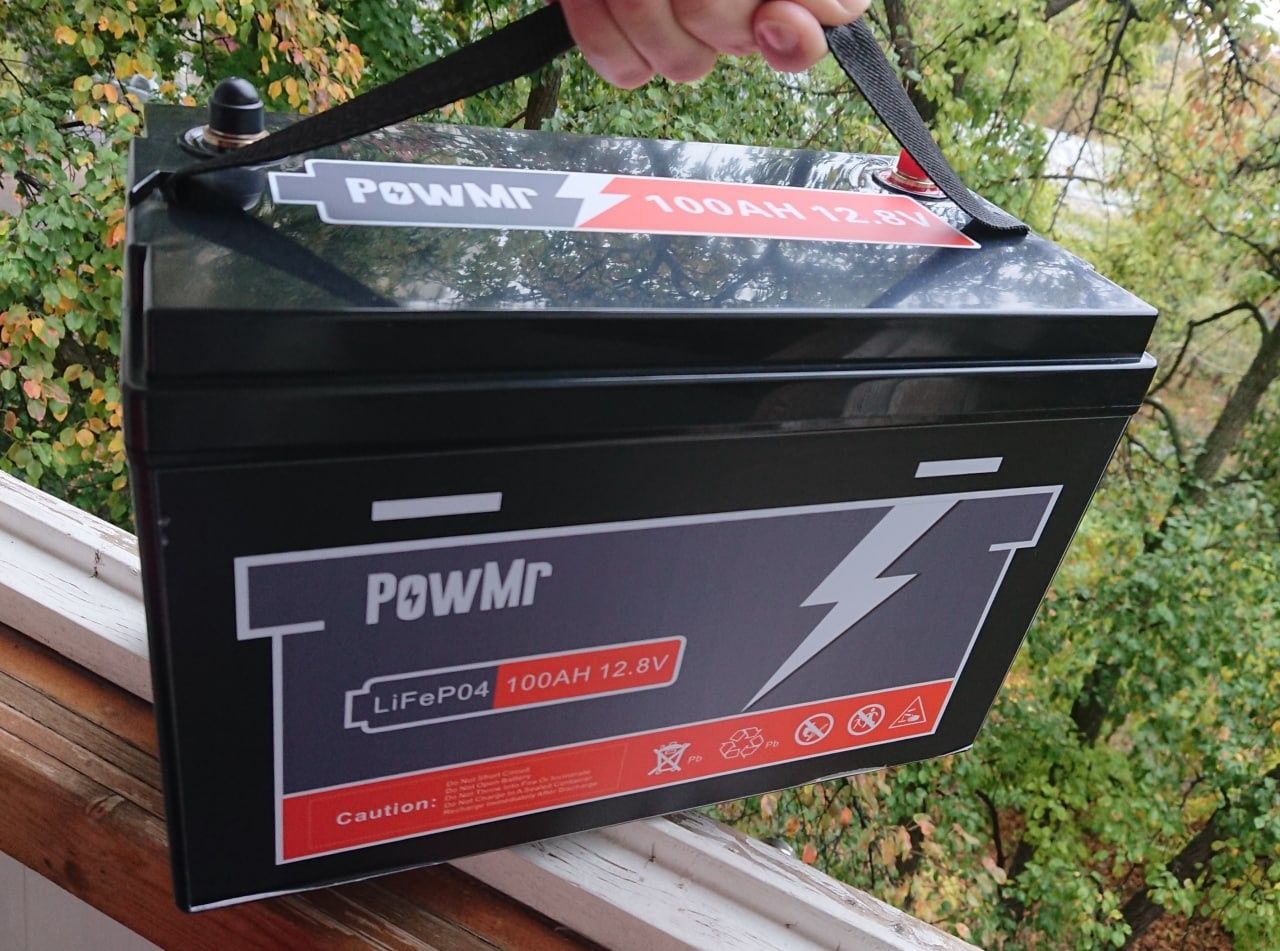 LifePO4 Аккумулятор POW-100 12.8V, POW-150AH 12.8V, POW-100AH 25.6V