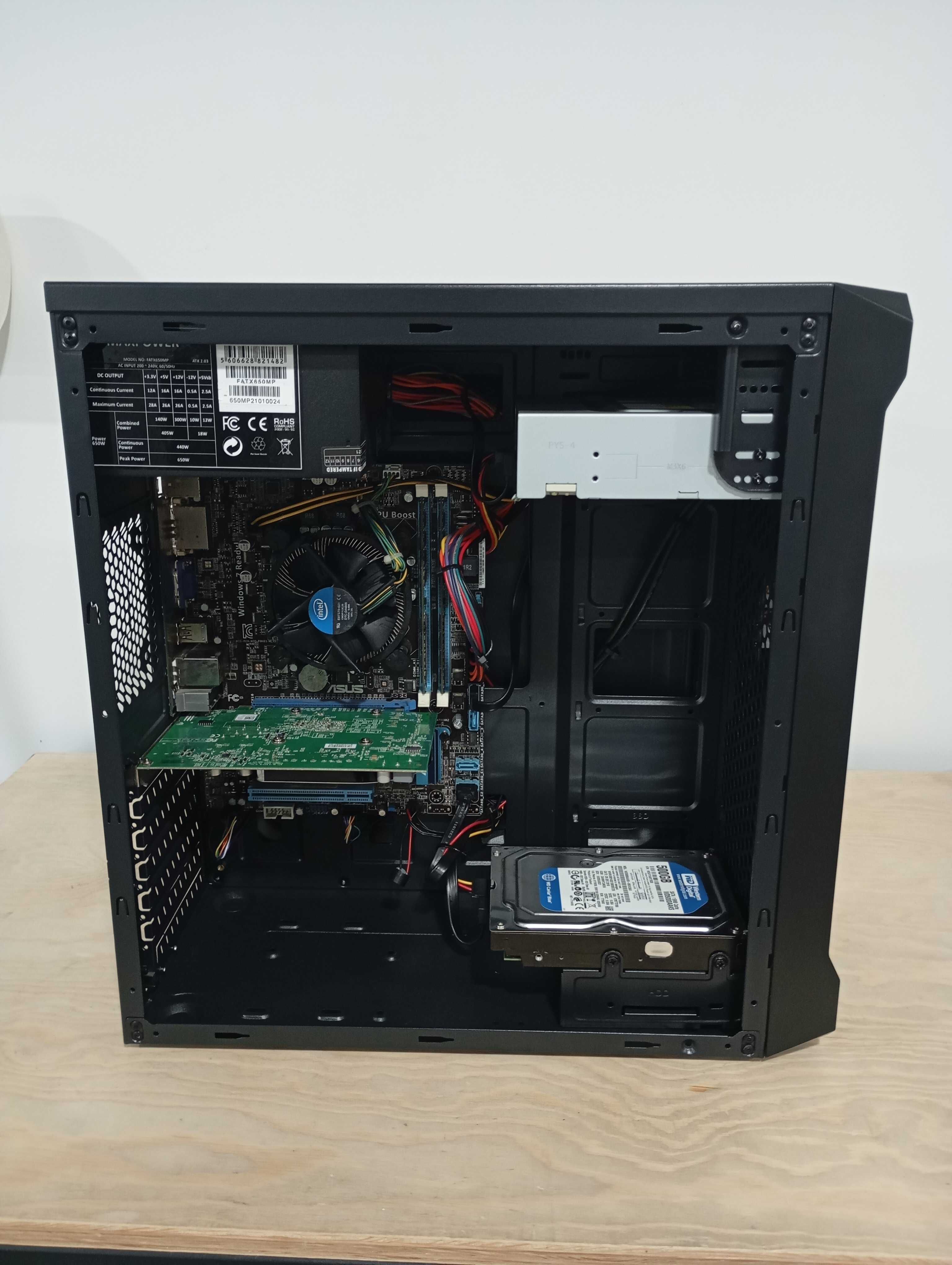 (COMO NOVO) Computador Desktop-Intel Core i3 3.30Ghz-HDD 500GB-4GB RAM