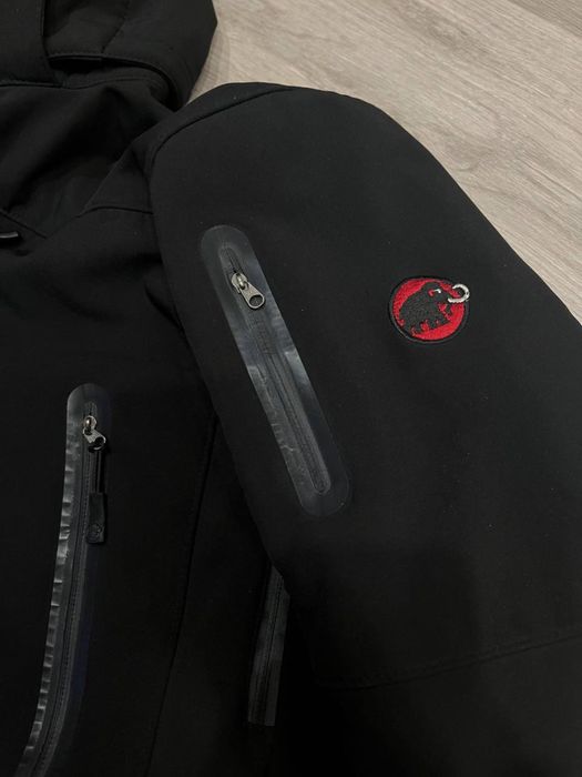 mammut плотная ветровка куртка пуховик