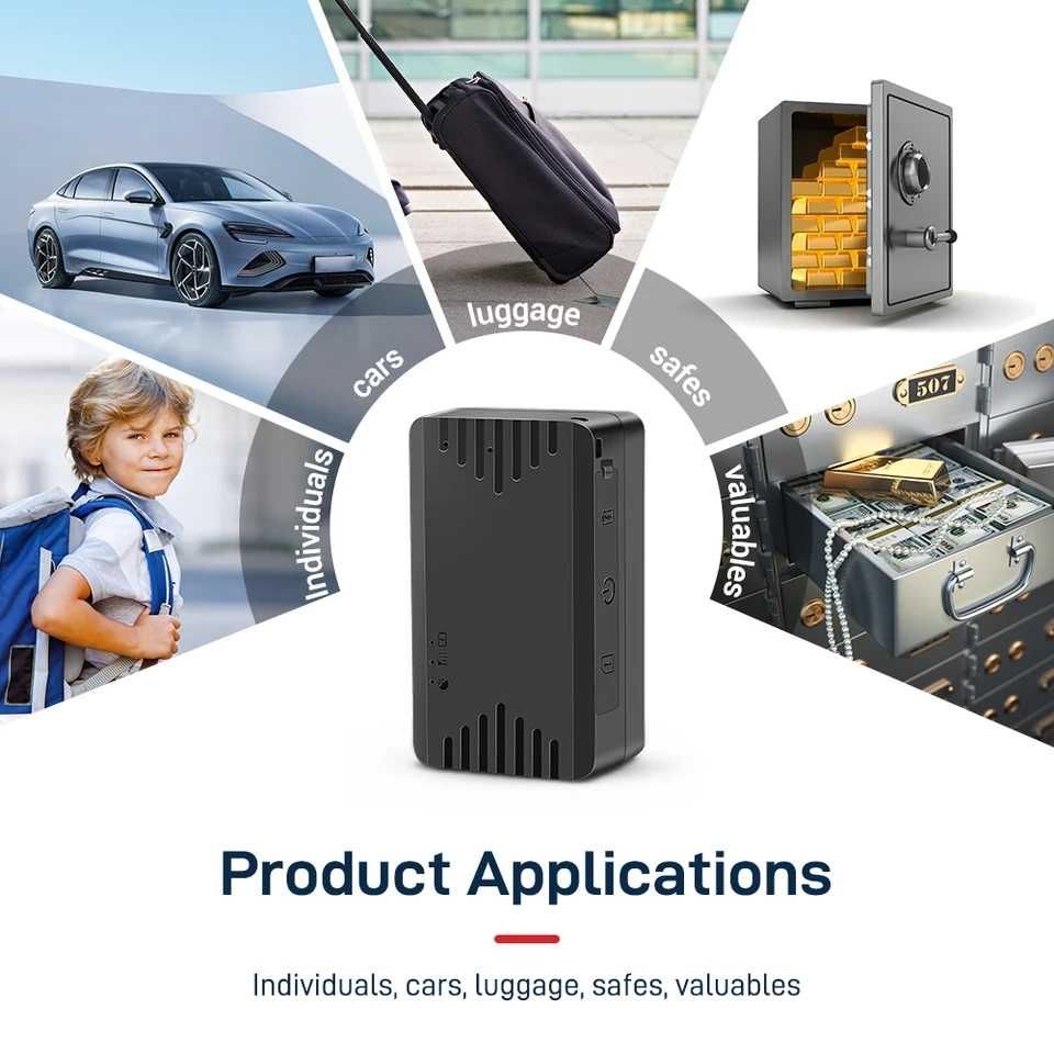 Mini Lokalizator GPS Podwójny Mikrofon Podsłuch Micodus ML100G 4G SIM