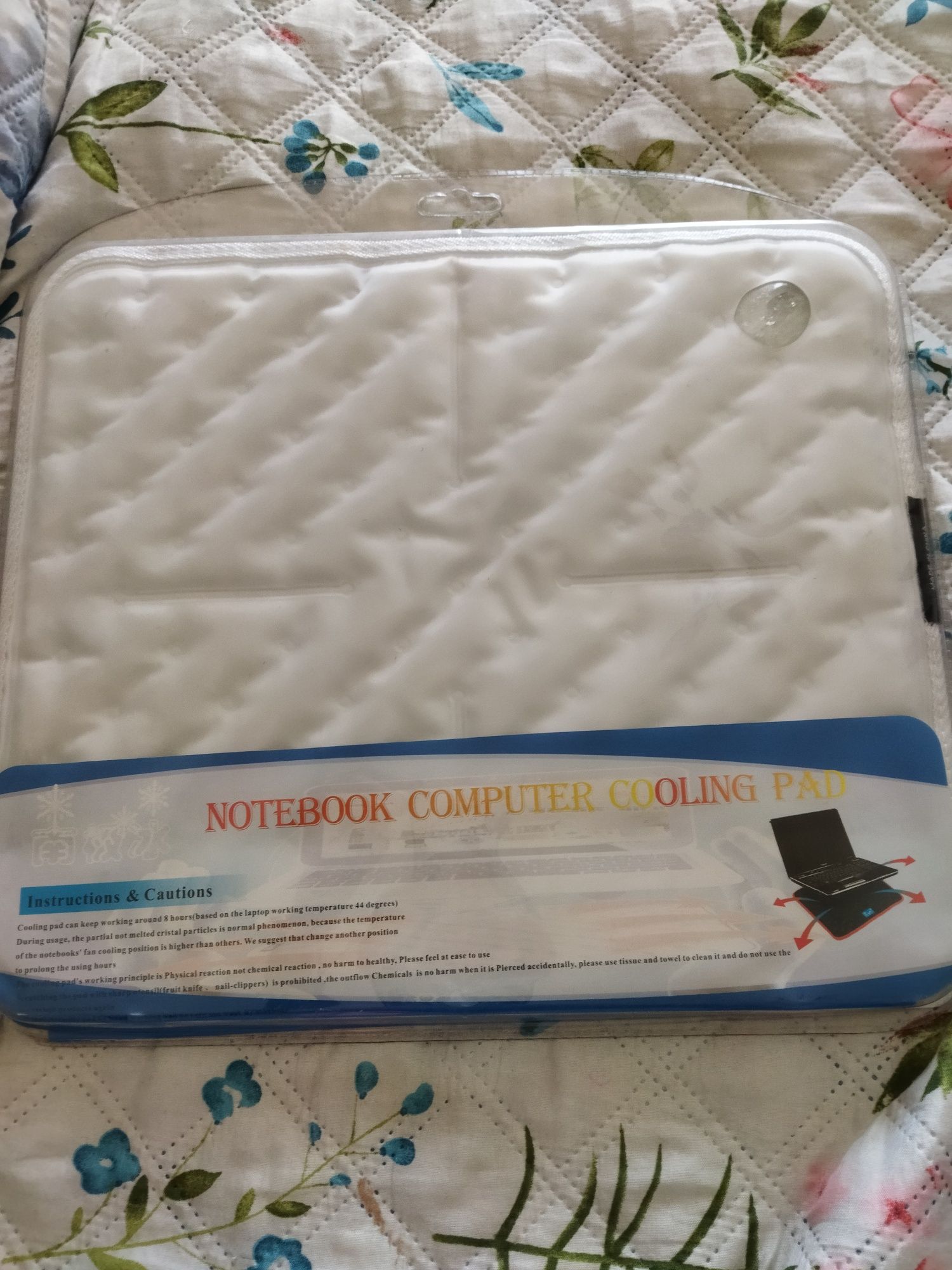 Cooling pad de cristais para portatil