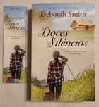 Livro "Doces Silêncios" de Deborah Smith, com marcador